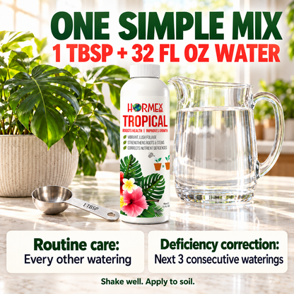 Hormex Tropical Liquid Plant Food, 12 fl oz
