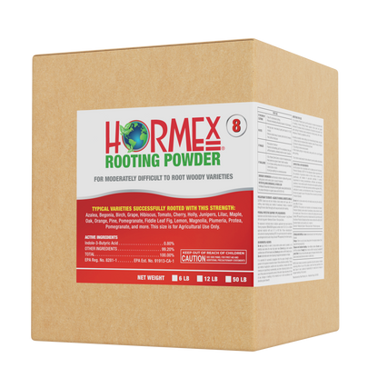 Hormex Rooting Powder #8 | Clone Moderately Difficult to Root Plants From Cuttings