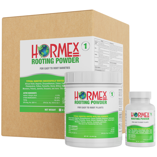 Hormex Rooting Powder #1 | Clone Easy to Root Plants From Cuttings