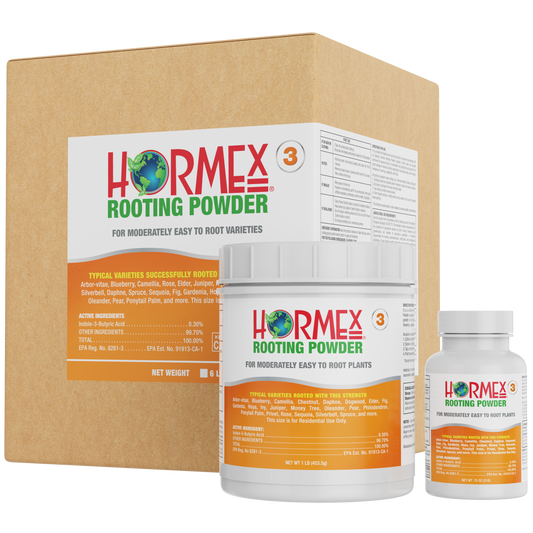 Hormex Rooting Powder #3 | Clone Moderately Easy to Root Plants From Cuttings