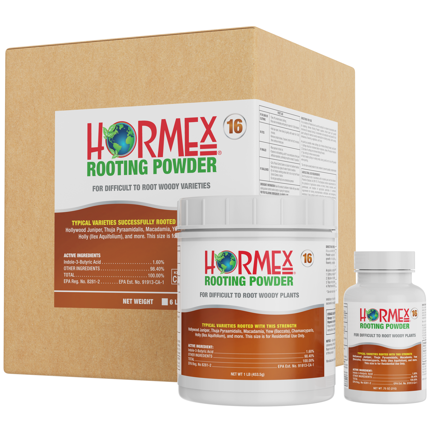 Hormex Rooting Powder #16 | Clone Difficult to Root Plants From Cuttings