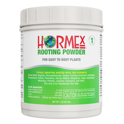 Hormex Rooting Powder #1 | Clone Easy to Root Plants From Cuttings