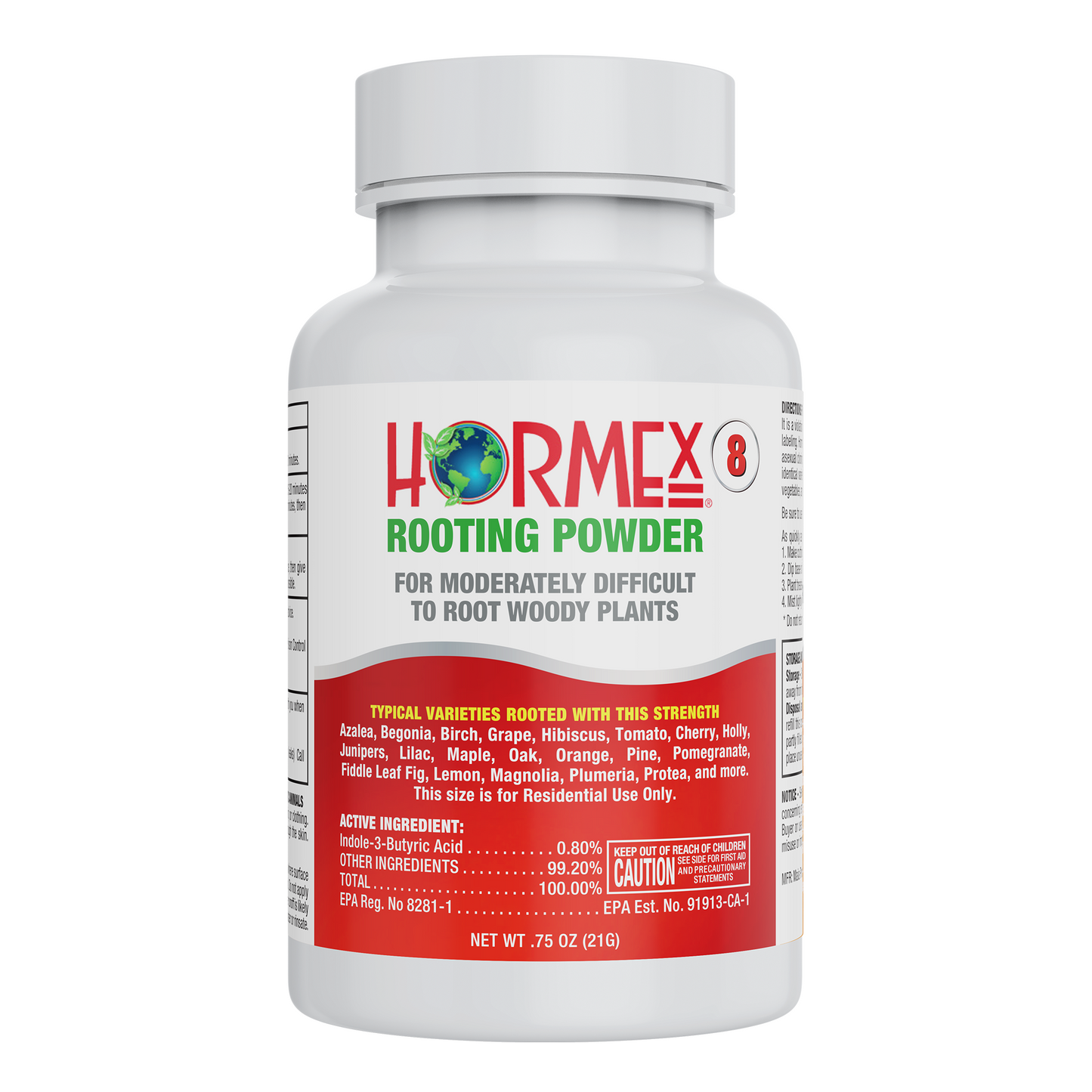 Hormex Rooting Powder #8 | Clone Moderately Difficult to Root Plants From Cuttings