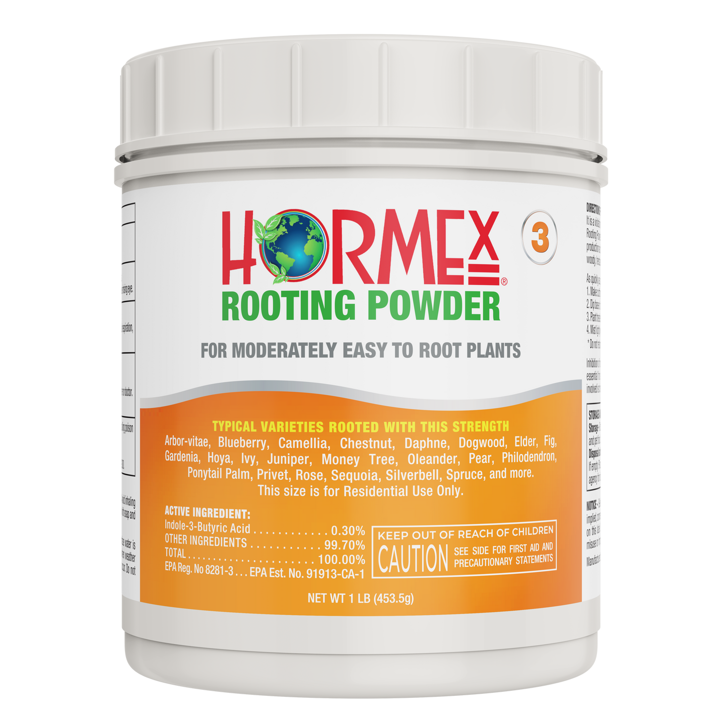 Hormex Rooting Powder #3 | Clone Moderately Easy to Root Plants From Cuttings