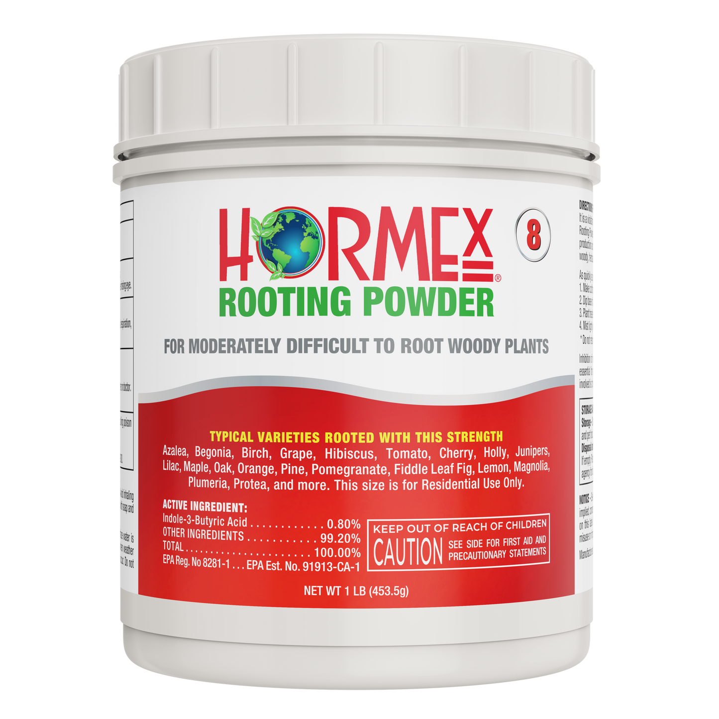 Hormex Rooting Powder #8 | Clone Moderately Difficult to Root Plants From Cuttings