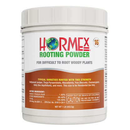 Hormex Rooting Powder #16 | Clone Difficult to Root Plants From Cuttings