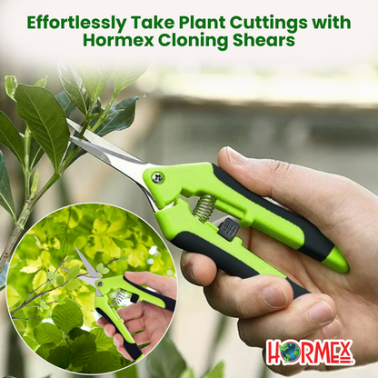 Hormex Cloning Shears - Precision Straight-Blade Shears, Ideal for Plant Cuttings