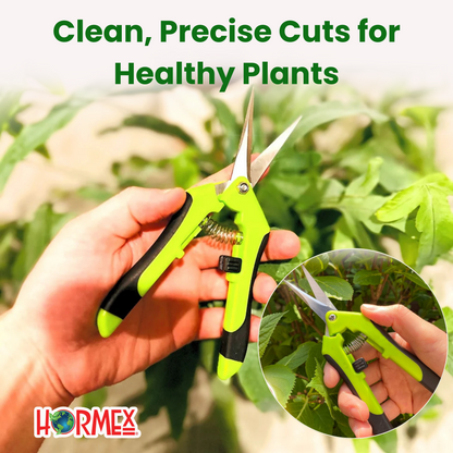 Hormex Cloning Shears - Precision Straight-Blade Shears, Ideal for Plant Cuttings