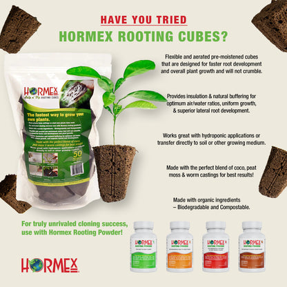 Hormex Rooting Cubes – Boost Root Development & Accelerate Plant Growth